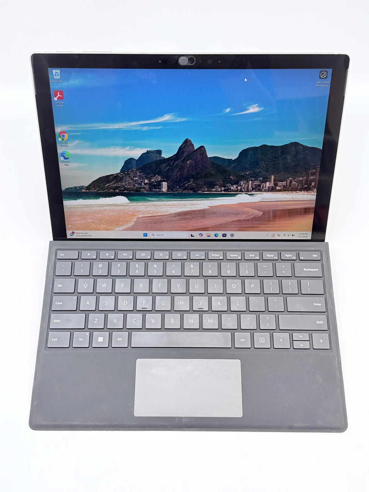 2021 Microsoft Surface Pro 7+ Intel Core i3-1115G4 8GB RAM 128GB Storage Silver