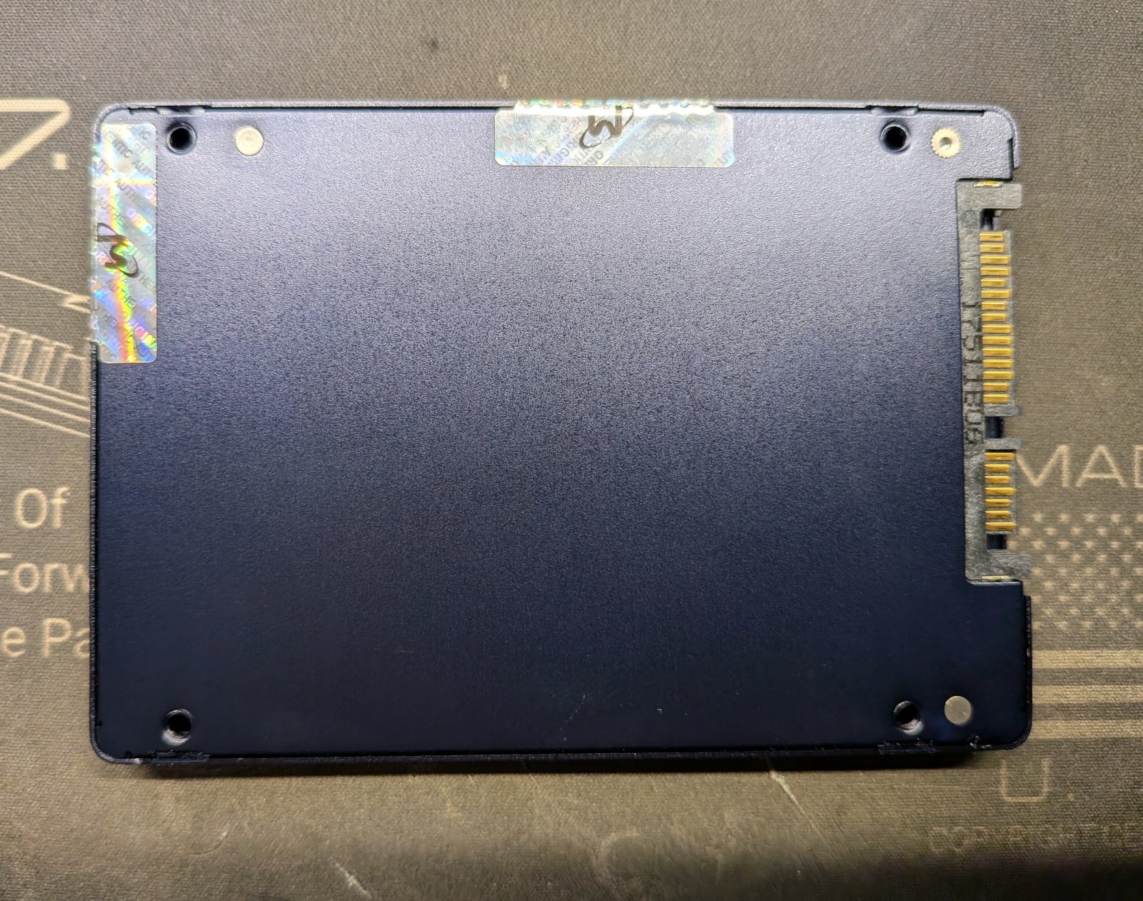 Micron 3.84tb SSD SATA / MTFDDAK3T8TBY / 5100 ECO 2.5″ 6Gbs / 100% / LOW HOURS