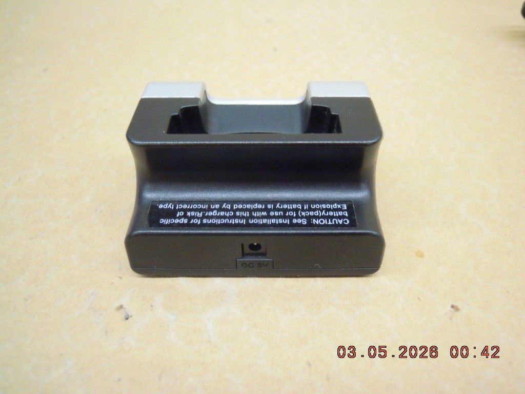 Vocera B3000-1 1-Slot Charger Docking Station & AC Power Supply For B3000N Badge