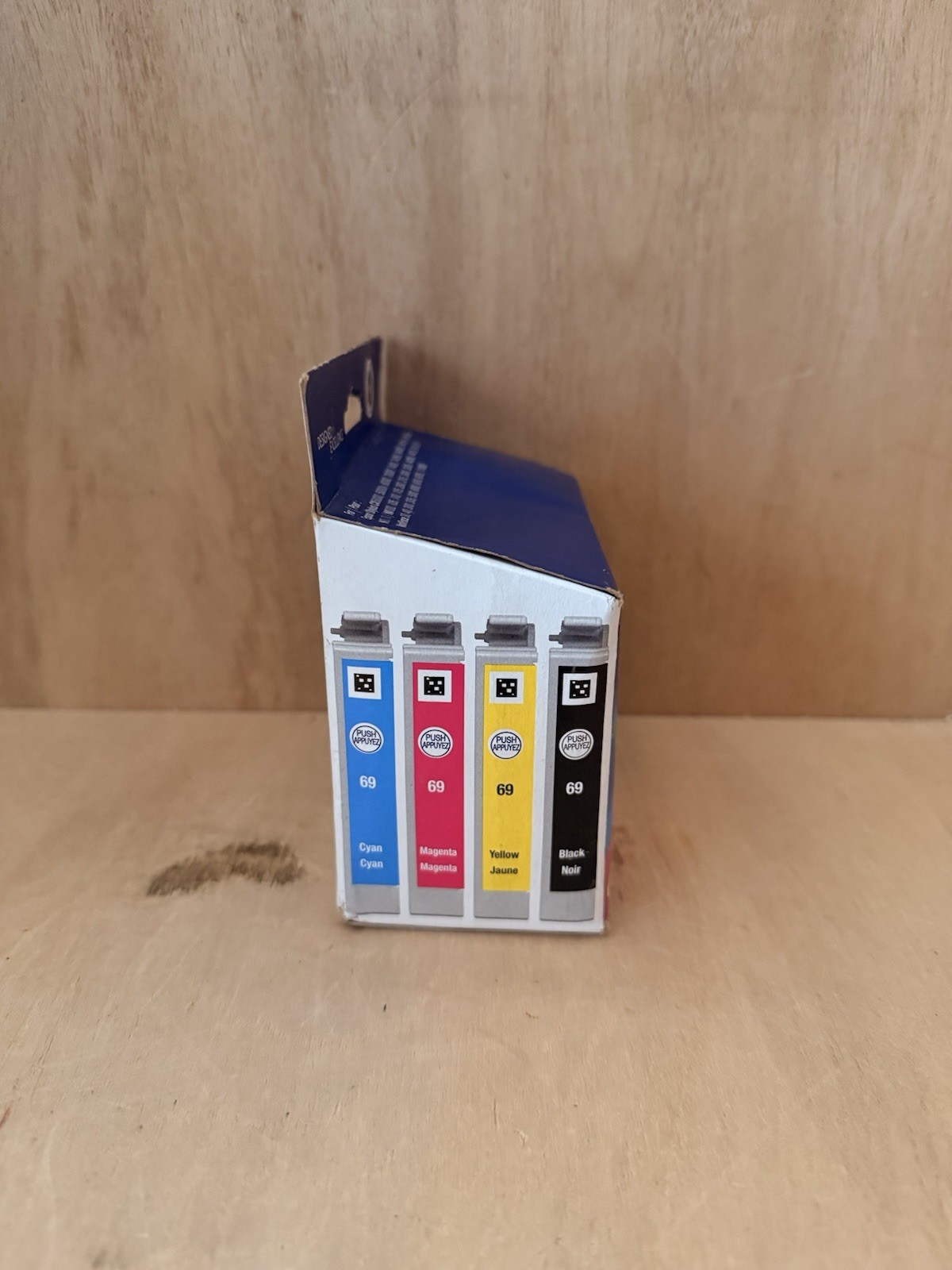 Epson – 69 Standard Capacity – B/M/Y/C Cartridge – Exp. 01/2016-New/Sealed
