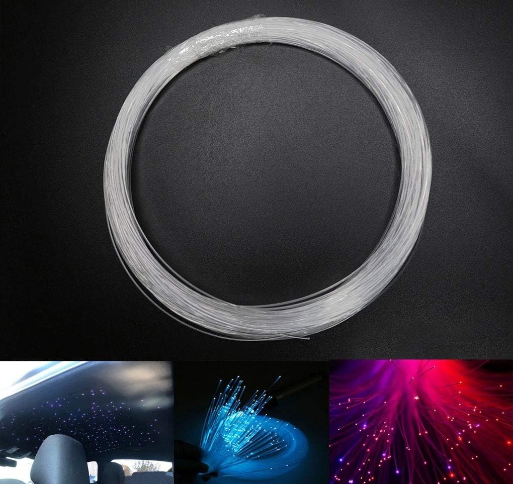 Flexible 0.04in PMMA Fiber Optic Cable – Ideal for Star Ceiling Magical Effects