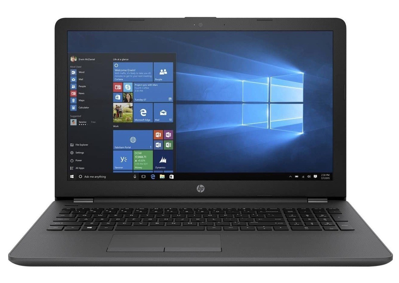 15.6″ HP Laptop PC: Intel i5-7200U! 8GB RAM – 500GB Storage! Windows 10 Home!