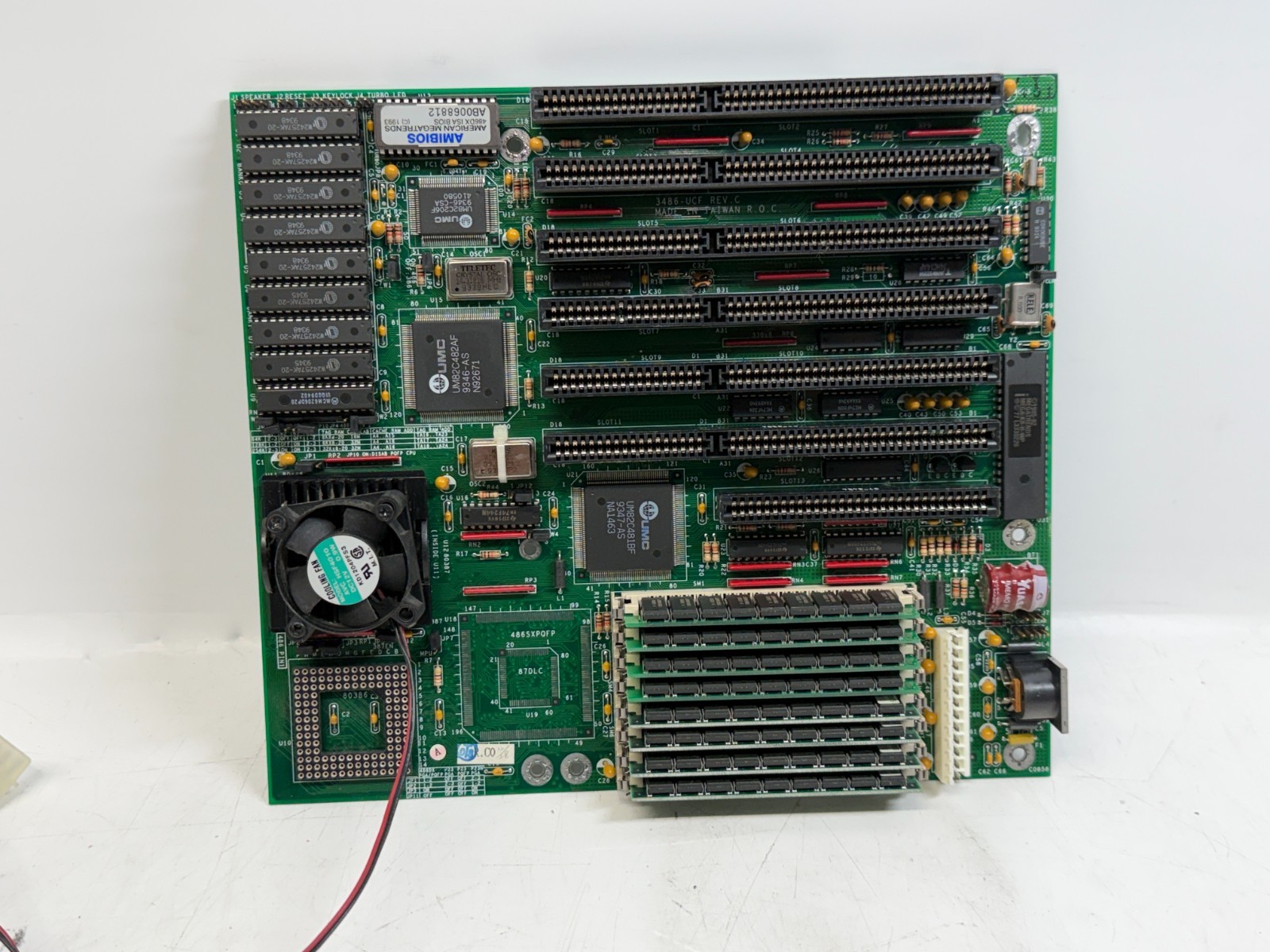 DFI 3486-UCF REV. C i486 DX 33Mhz 8MB RAM