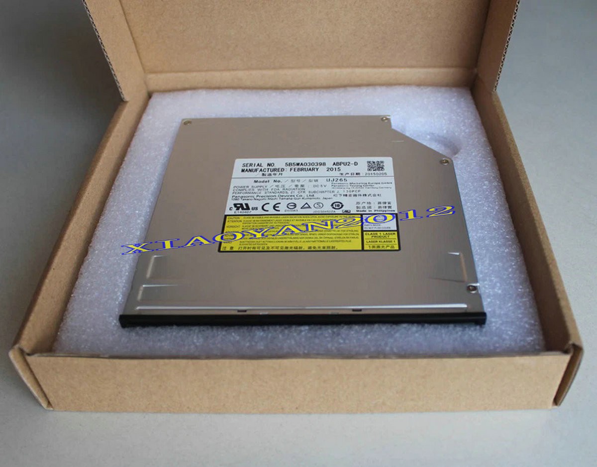 UJ-265 For Dell Alienware m18x m17x R3 i5 i7 Slot-in Blu-ray Player Burner Drive