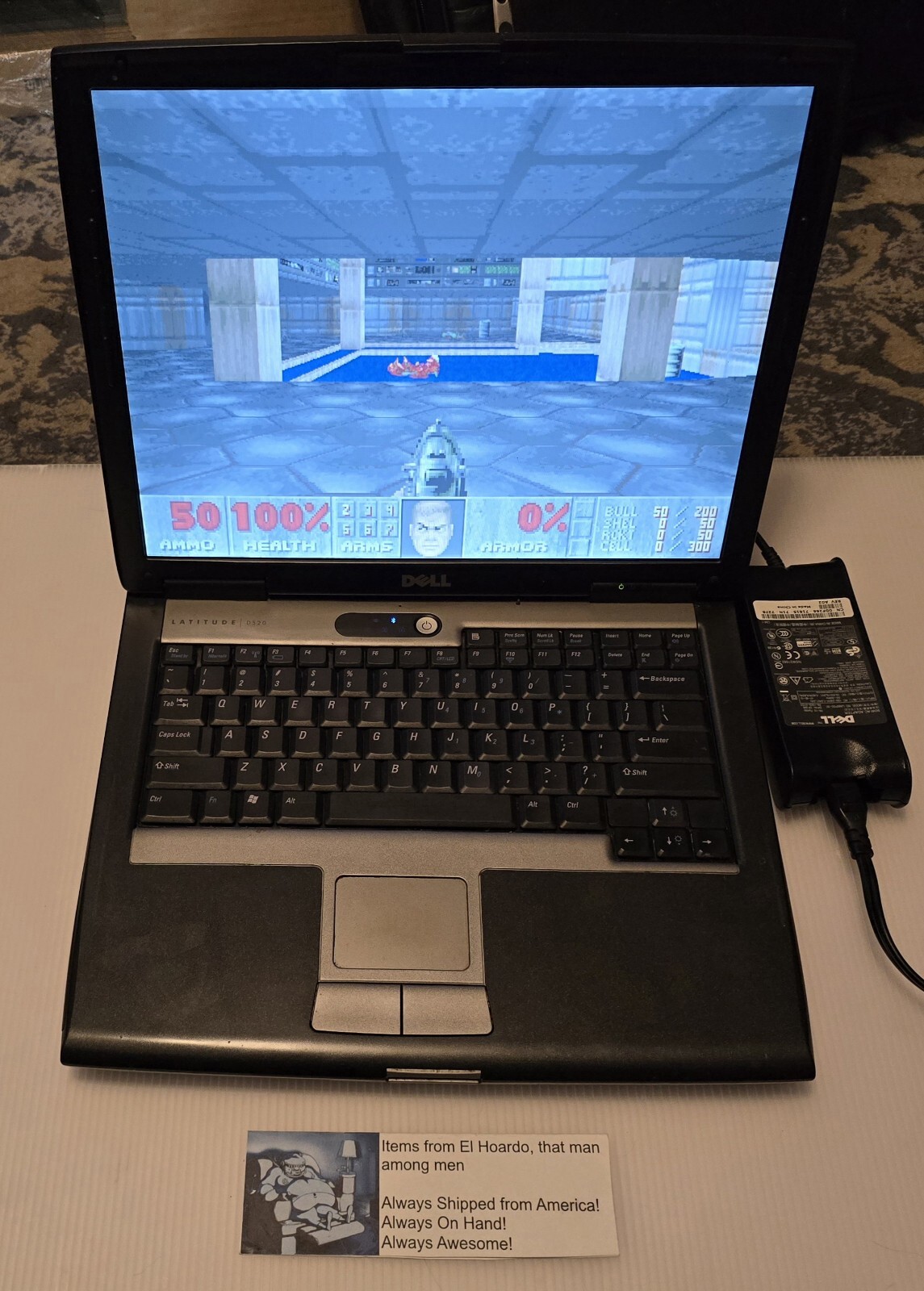 Dell Latitude D520 14″ Windows XP Laptop Wifi 1.6GHz 1.5GB Ram 60GB HDD