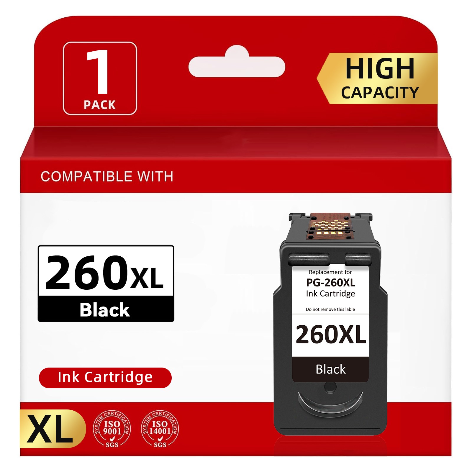 PG-260XL CL-261XL Ink Cartridges for Canon Pixma TS6420 TS6420a TR7020a TR7022a