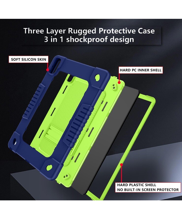 Cover For Lenovo P11 2nd Generation 11.5 Inches 2023- Rugged Shockproof