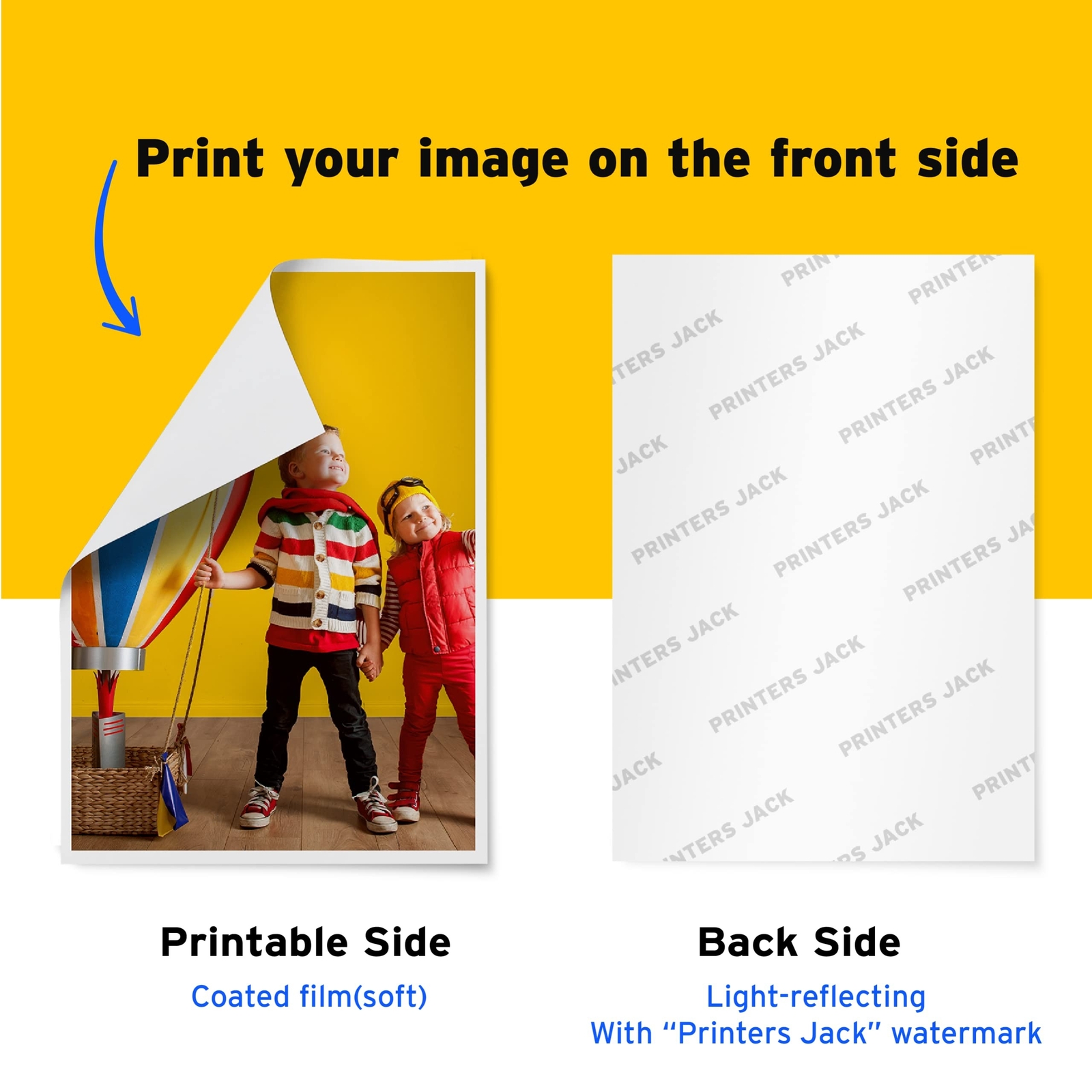 Printers Jack Water Slide Decal Paper Inkjet Clear 20 Sheets 8.5 x 11 inches …