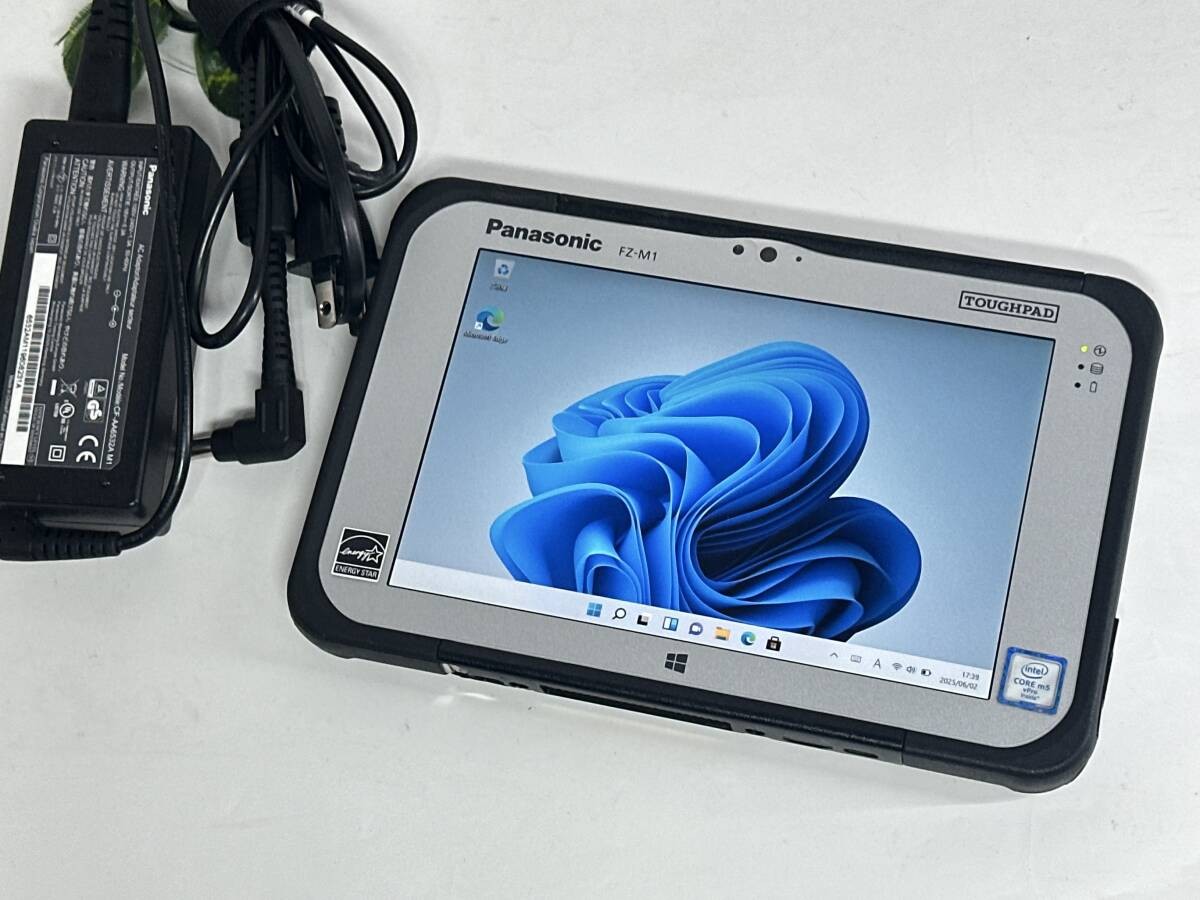 Panasonic TOUGHPAD FZ-M1 Core M5-6Y57 RAM:4G SSD:128G WiFi Bluetooth Windows 11