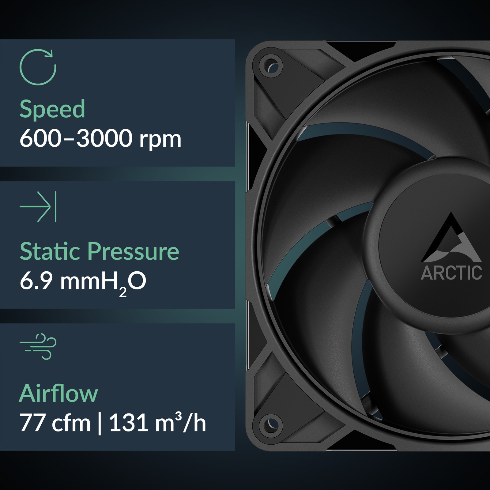 ARCTIC Freezer 36-S CPU PC Cooler with P12 Pro Cooler + Thermal Paste MX-7