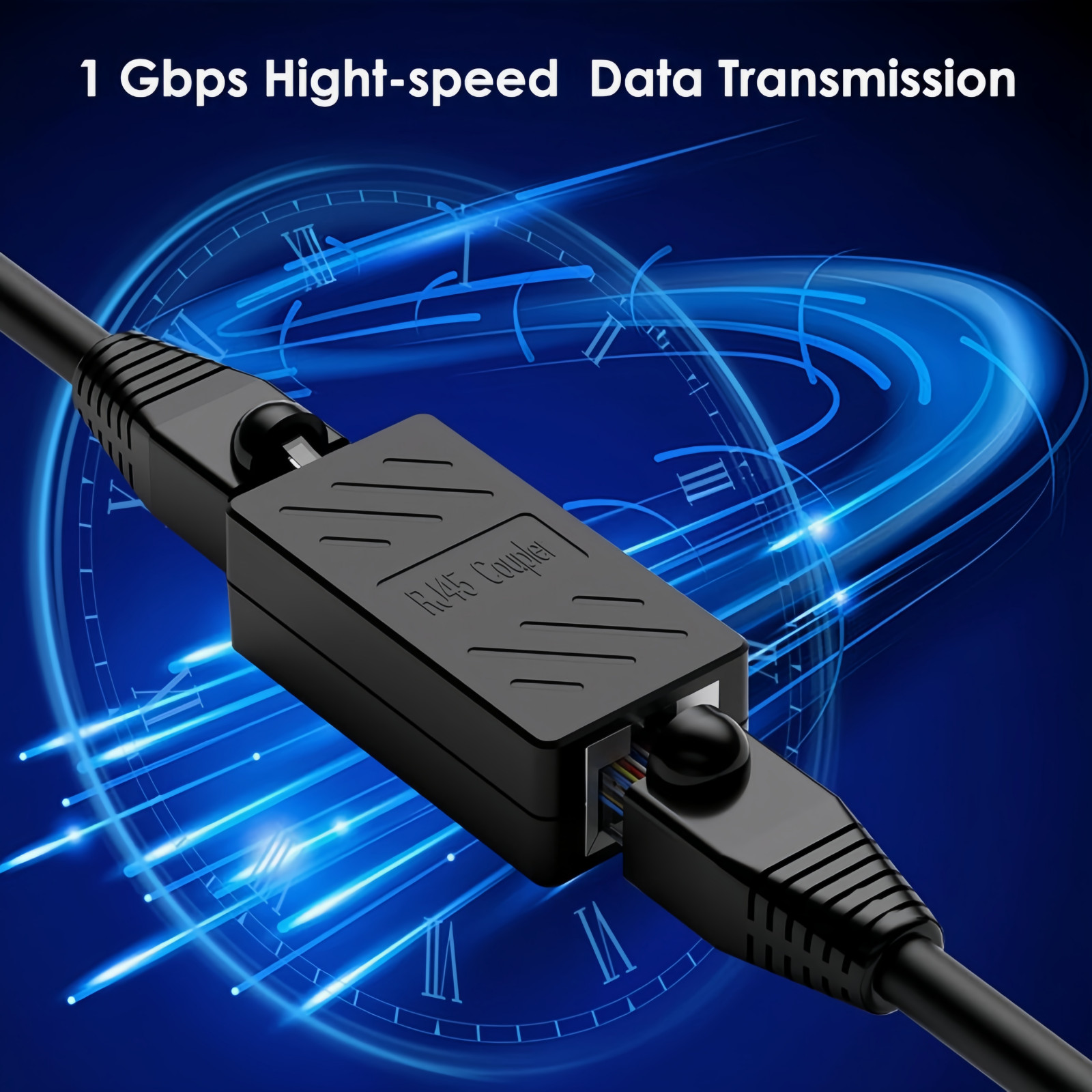 5x Cat7 Cat6 Cat5e Cat5 RJ45 Inline Coupler Ethernet LAN Cable Extension Adapter