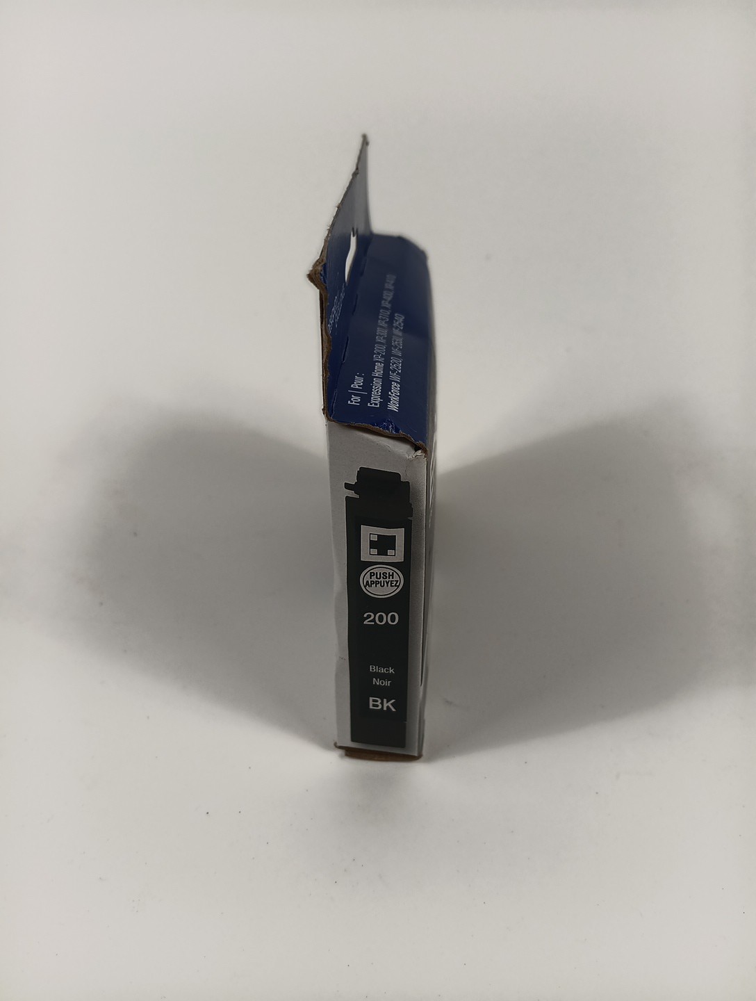 Genuine EPSON 200 BLACK Standard-capacity Ink Cartridges EXP 12/27 One Pack