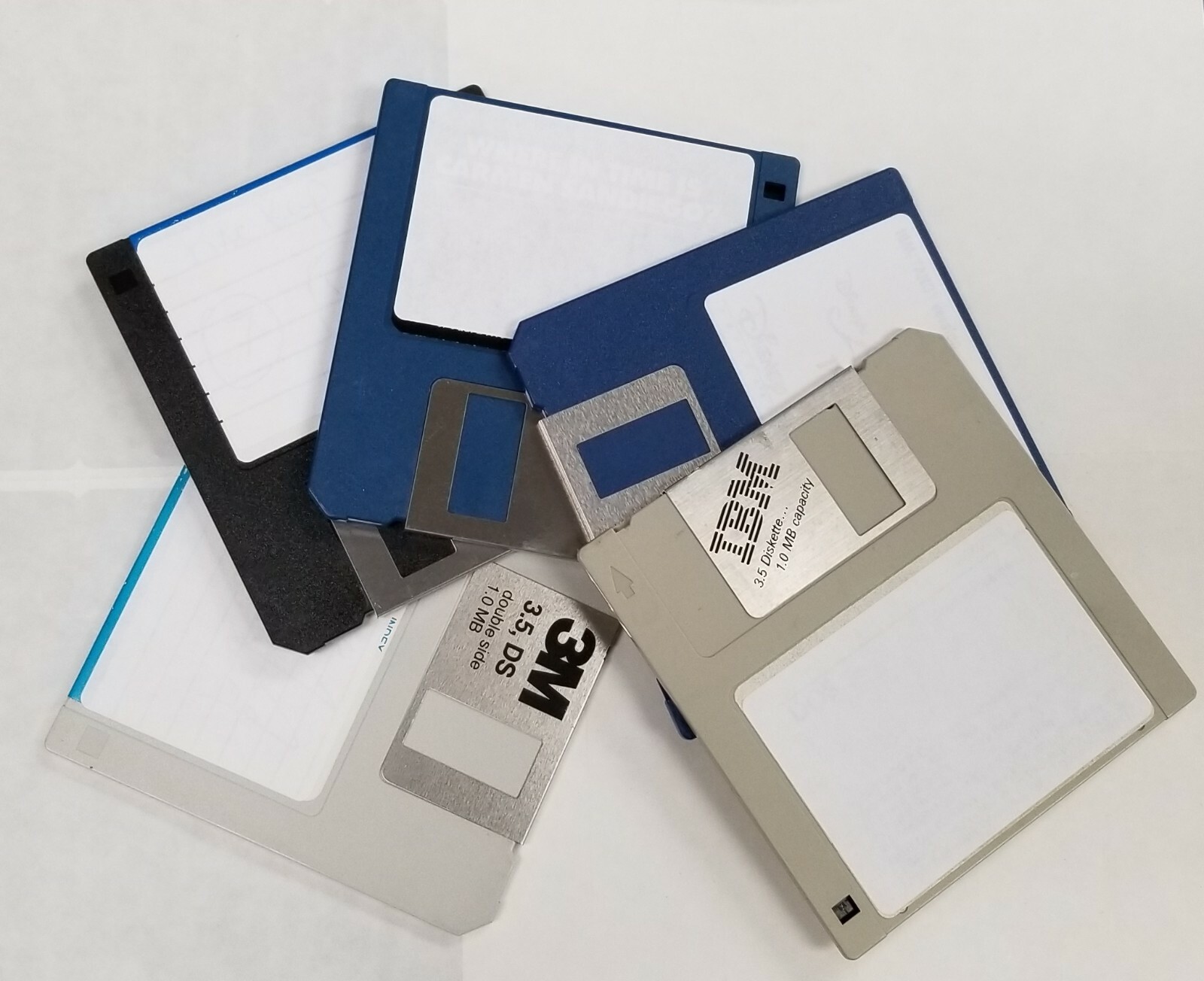 10 PACK 720K DS/DD 3.5″ FLOPPY DISKS. MF2-DD. RECYCLED. GUARANTEED 100%