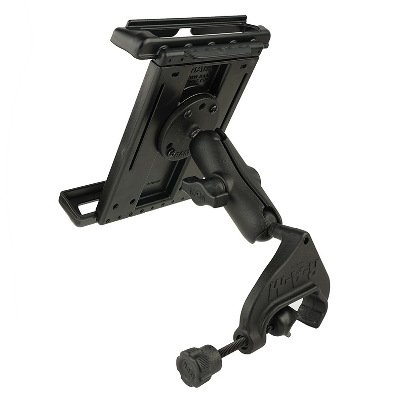 RAM Tab-Tite Yoke Clamp Mount for 8″ Tablets with a Case – Fits iPad mini 6