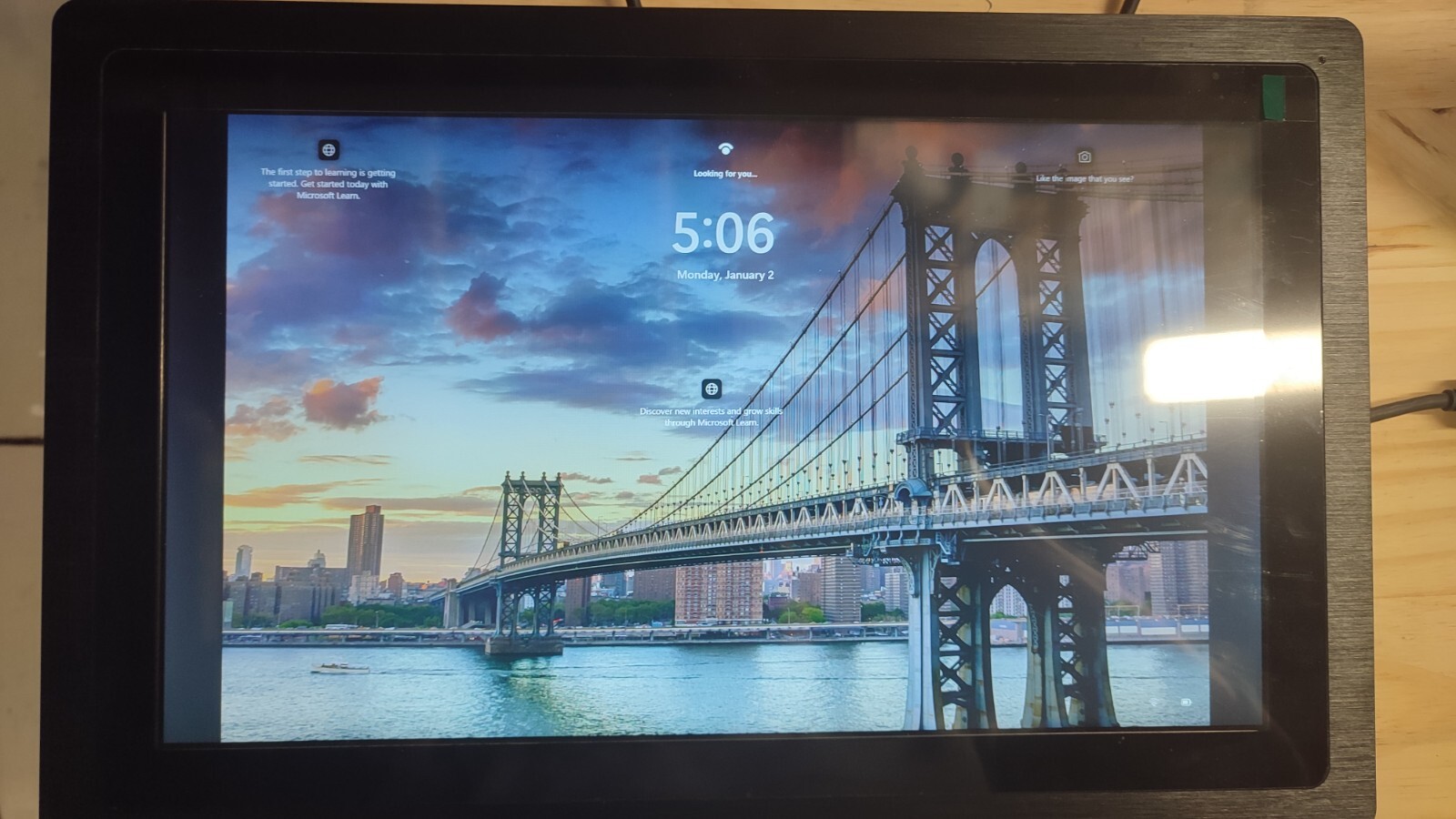 17.4 inch Industrial Metal Frame Wall Embedded Mount Lcd Display Touch Monitor