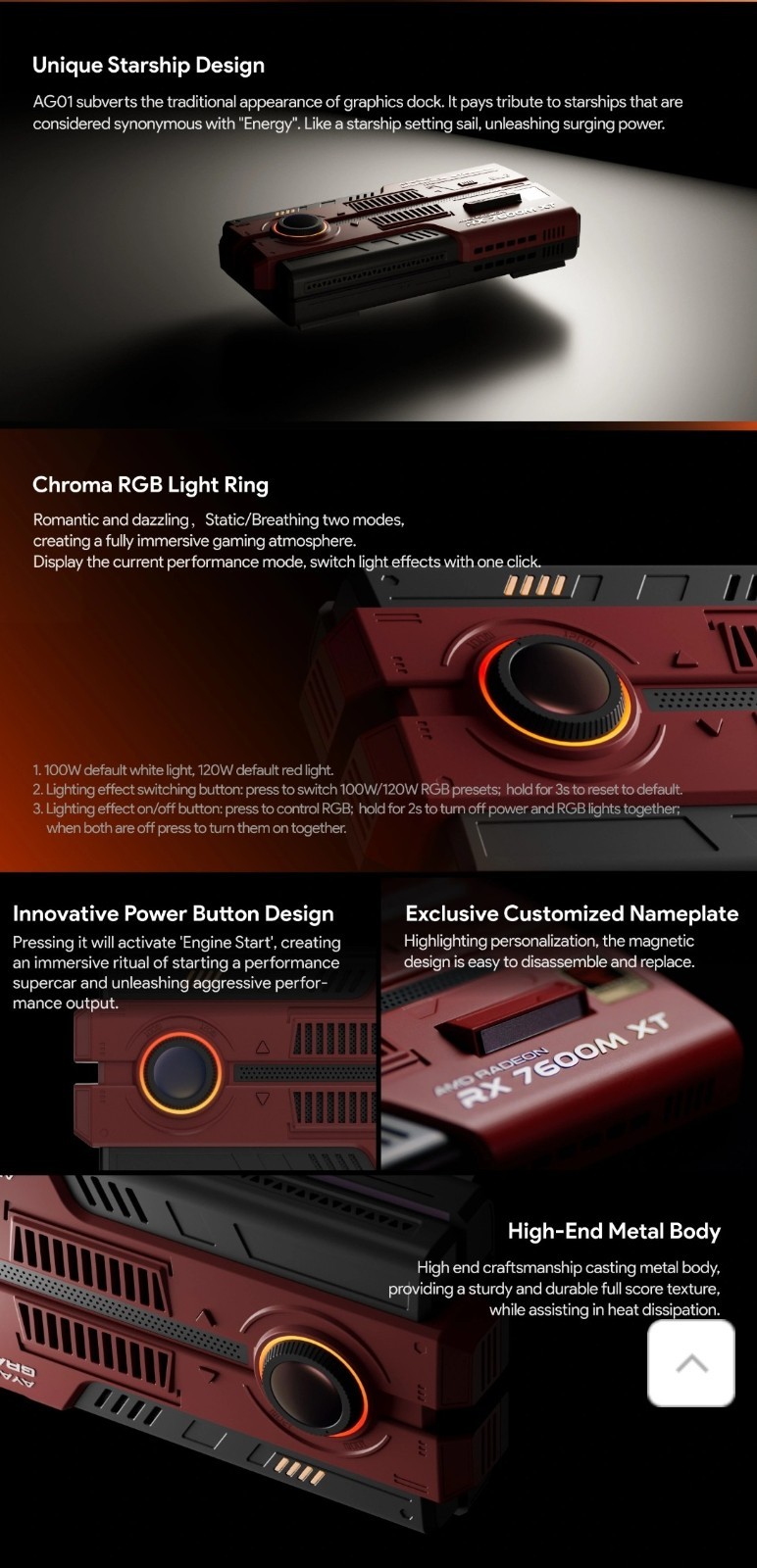 Ayaneo Starship Egpu