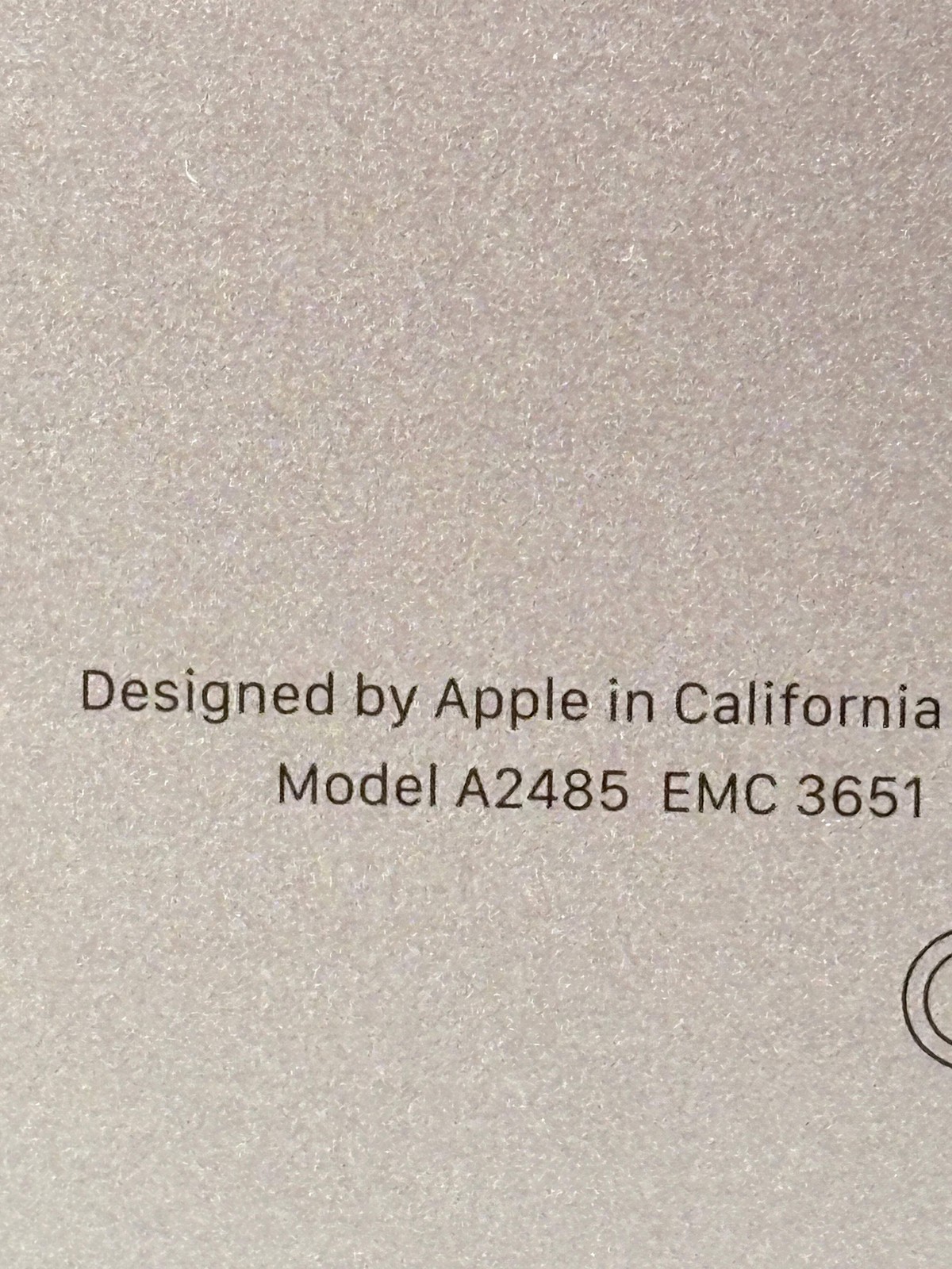 Apple MacBook Pro M1 Pro A2485 2021 16-inch 16GB 512GB Space Gray