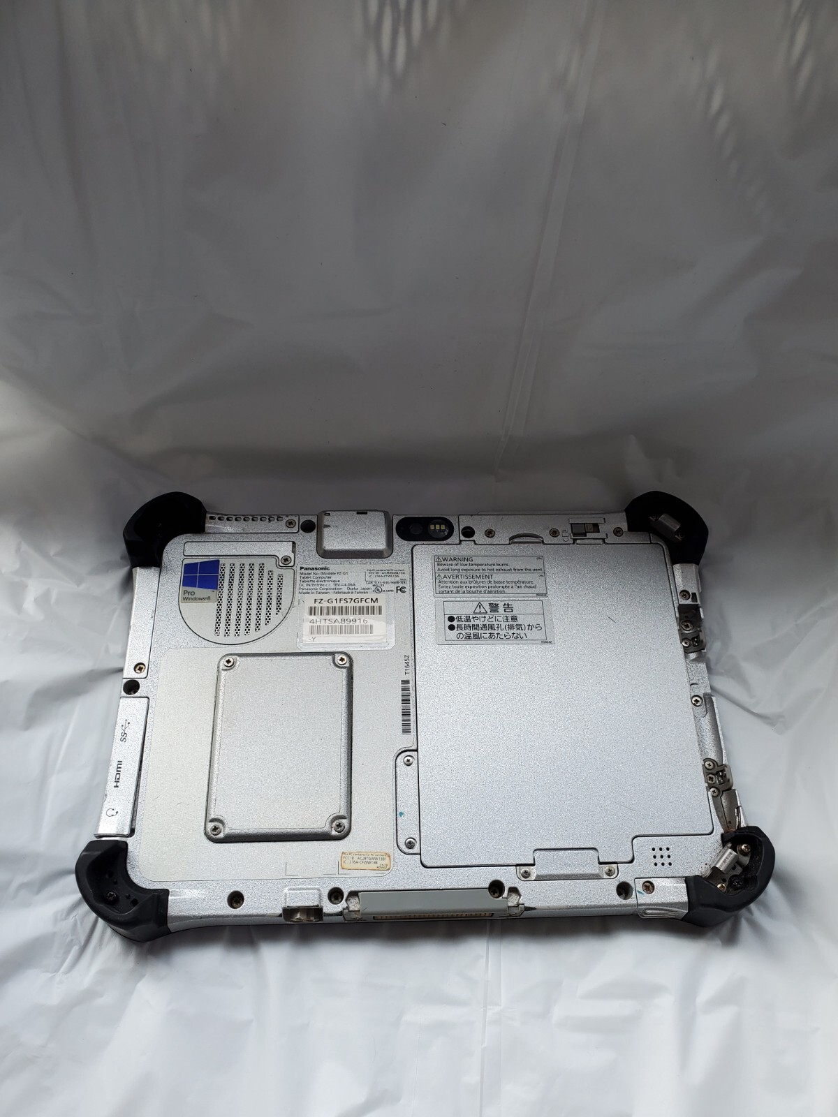 Panasonic Toughpad FZ-G1 Core i5 4310U 2GHz 8GB RAM 256GB SSD Win 10 Pro
