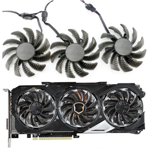 Cooling Fan For Gigabyte GTX980Ti GTX 980 TITAN X 78MM PLD08010S12HH T128010SU