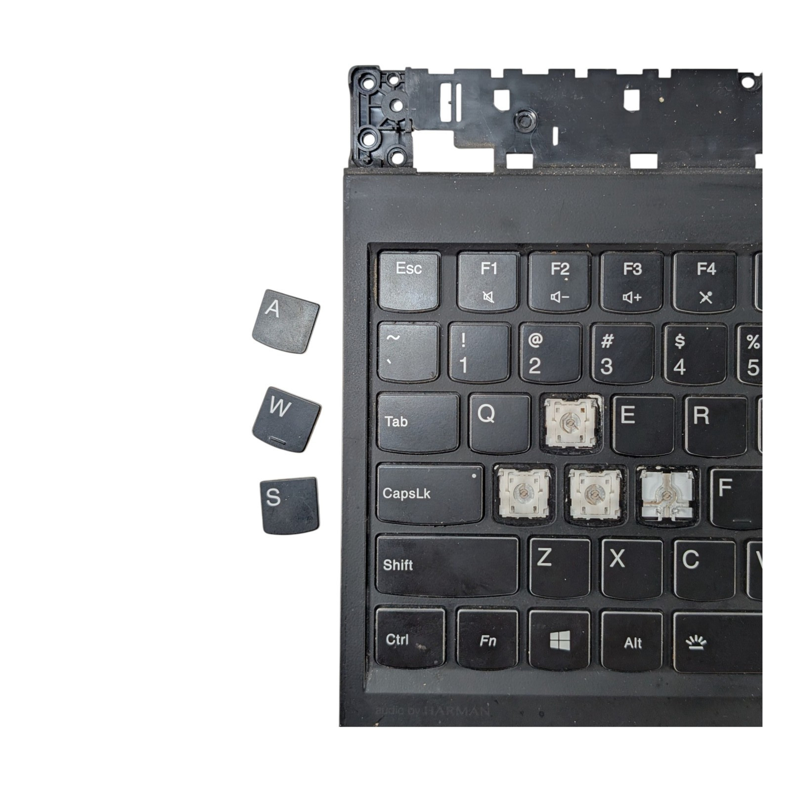 SX2 WHITE Rim ONE KEY for keyboard Lenovo Legion Y7000 Y540 & Y545 Gaming Laptop
