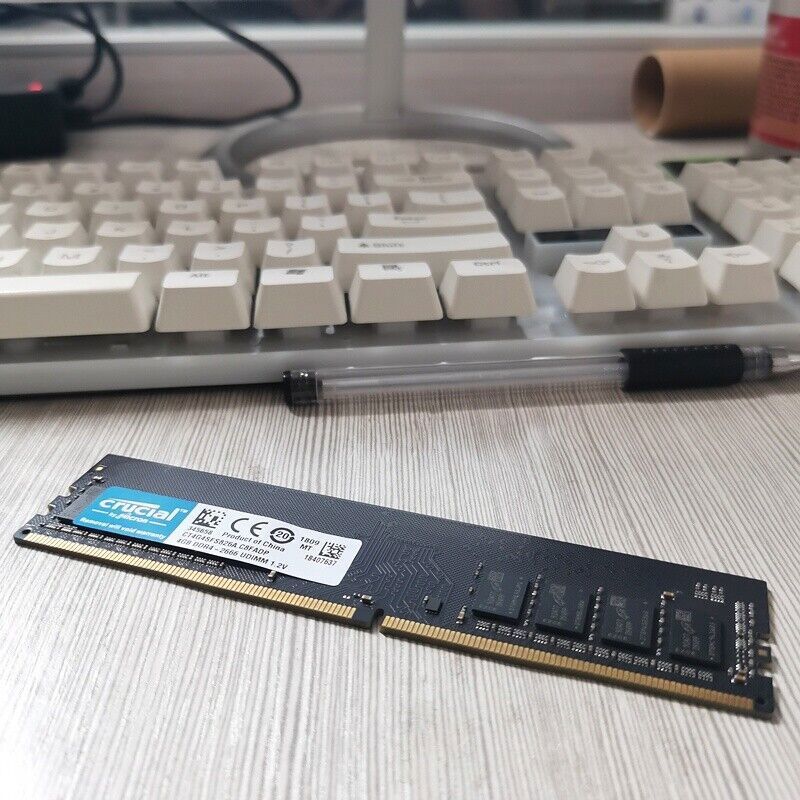 Crucial DDR4 4GB 8GB 16GB 2400Mhz 2666 3200 PC4 288pins Desktop Memory Dimm Ram