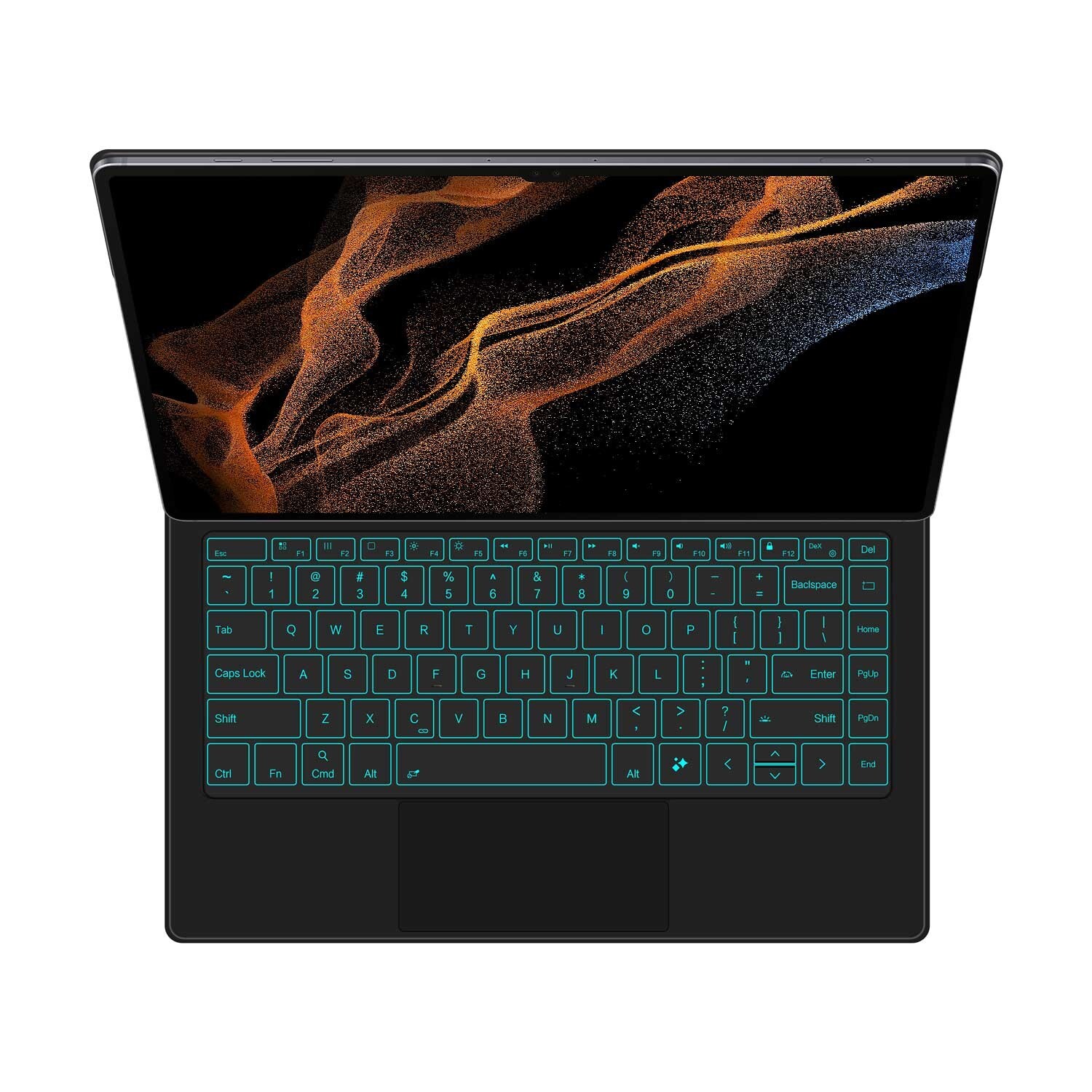 Keyboard Cover For Samsung Galaxy Tab S8 Ultra 14.6 inch Tablet Smart Book Case