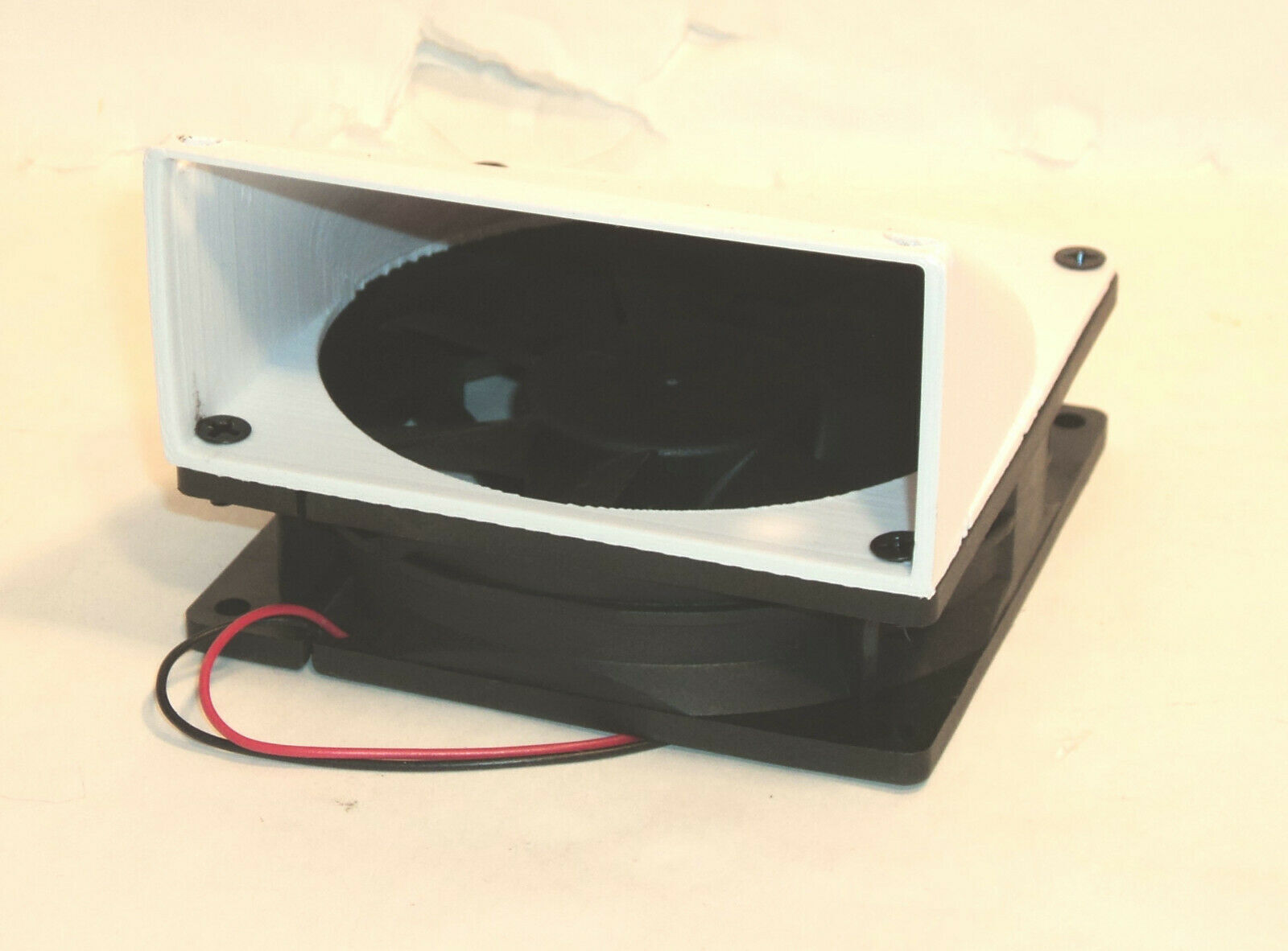80mm 92mm 120mm 140mm RIGHT ANGLE Computer FAN DUCT Case Fan Shroud Case Mod