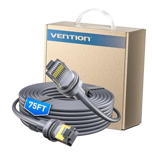 Starlink Gen 3 Cable Up to 10Gbps Cat 7 32/50/75/100/150ft Starlink 75ft