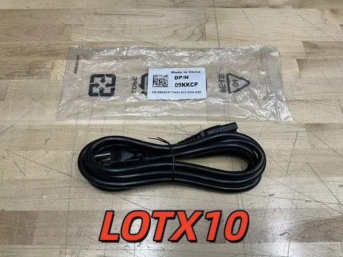 LOTX10 DELL Procurve Power Cord 6ft 16AWG IEC C15 Network Switch 3 Prong Plug