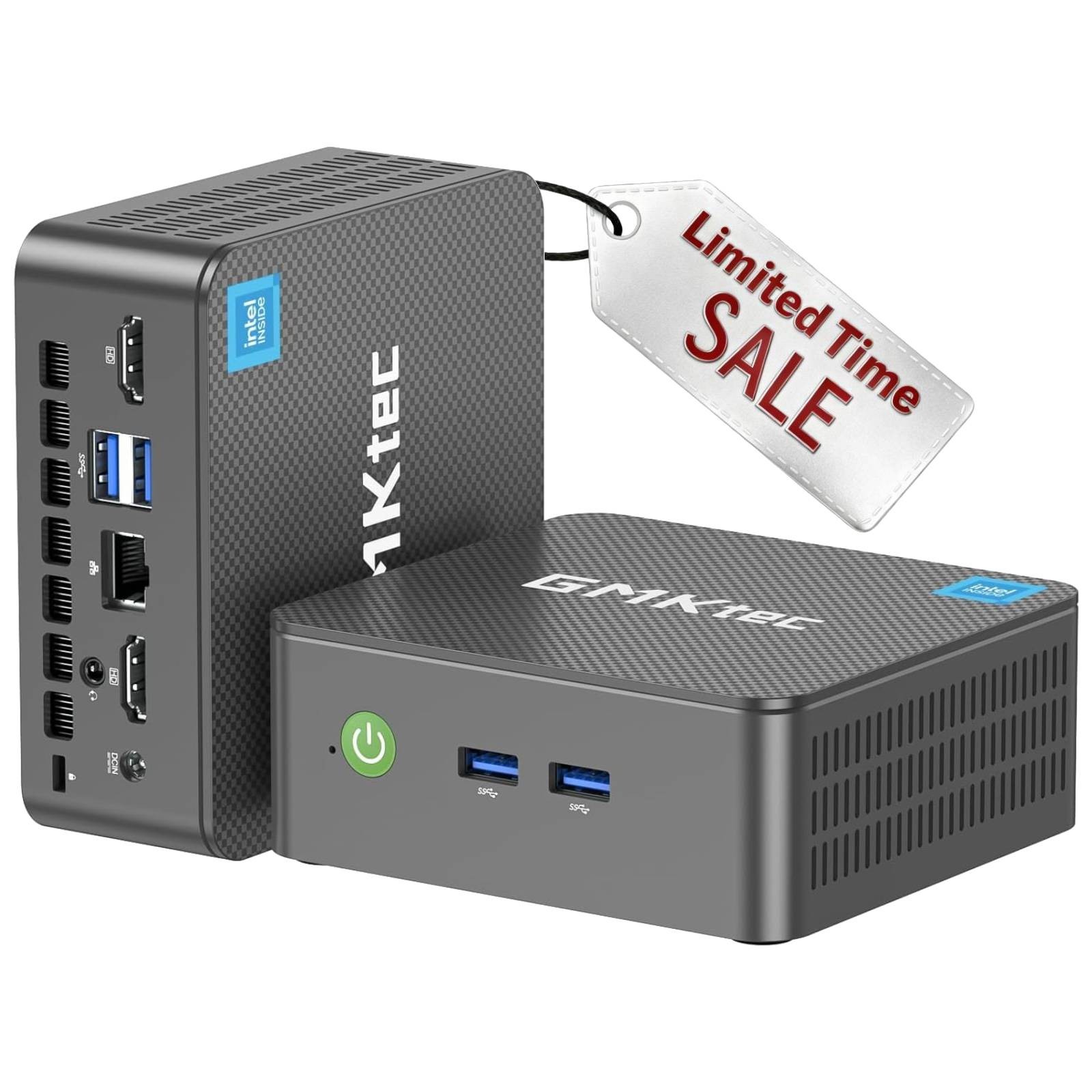 GMKtec G3S Mini PC ‎Intel Alder Lake N95 Up to 3.4GHz 8GB DDR4 RAM 256GB SSD