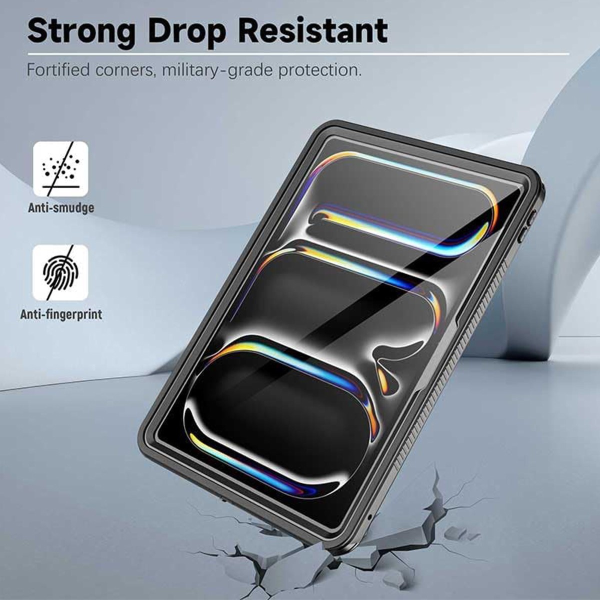 Waterproof Shockproof Heavy Duty Stand Case Cover For iPad Pro M4 11 inch (2024)