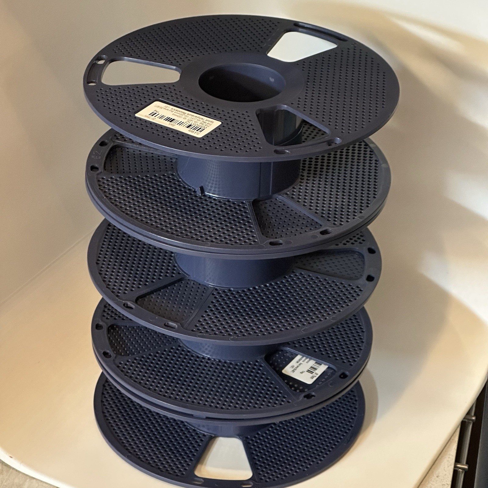 Sunlu Empty Reusable Filament Spool 5 PACK 1.75mm / 1kg v3 LASTEST DESIGN