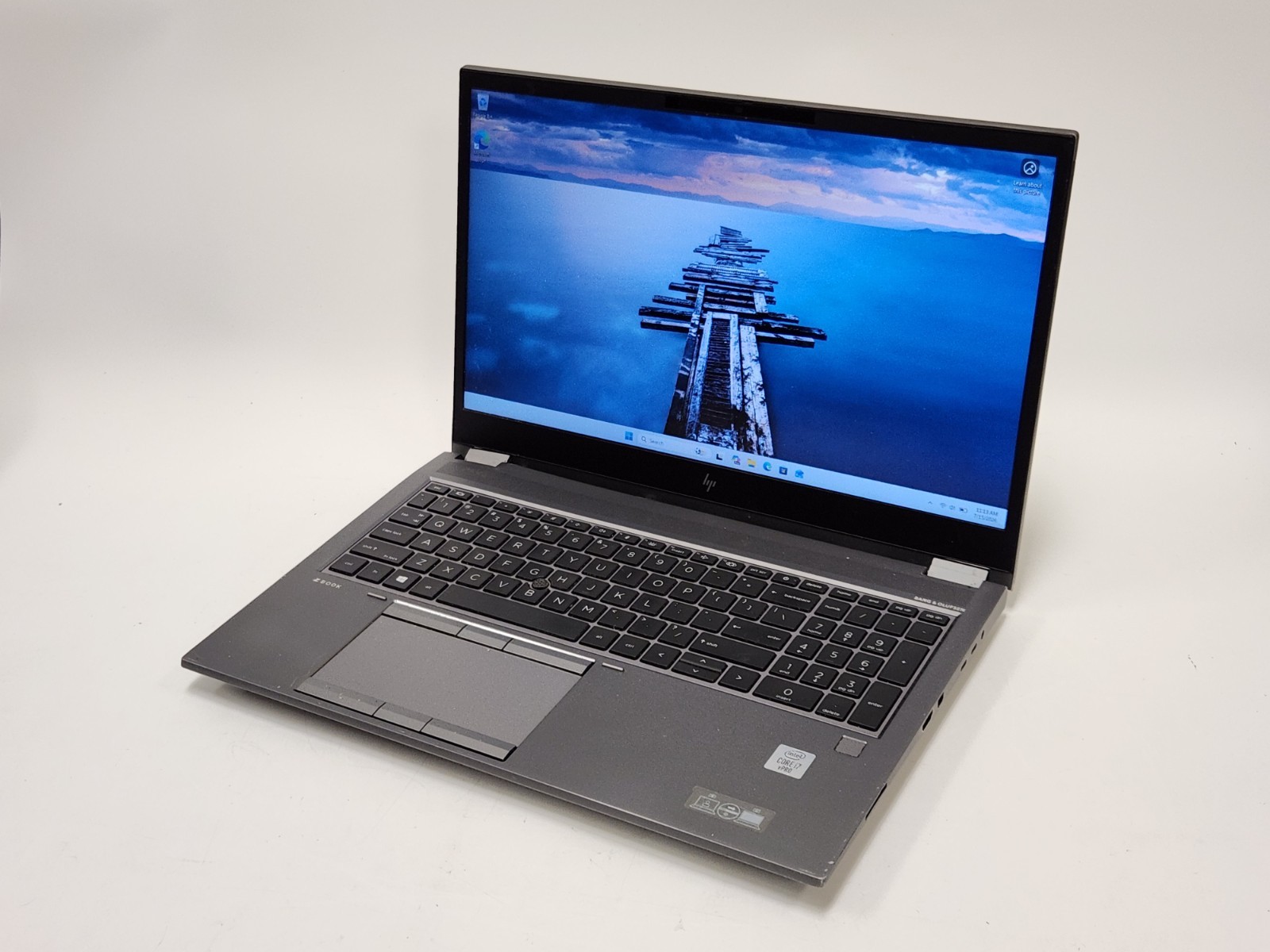 HP ZBook Fury 15 G7 15.6″ i7-10850H 2.7GHz 8GB 512GB W11P Quadro T2000 70% BATT