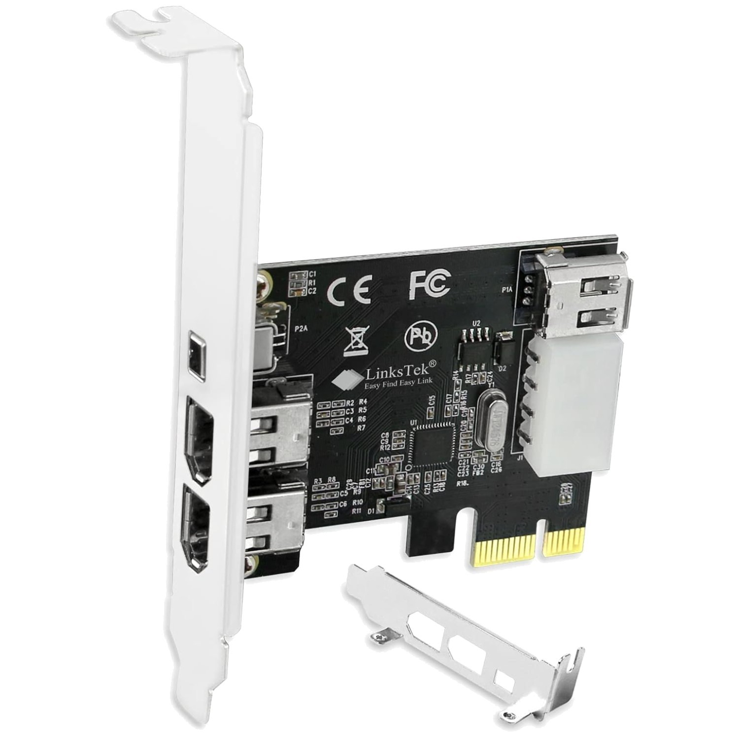 4-Ports FireWire 400 Expansion Card for Windows PCs