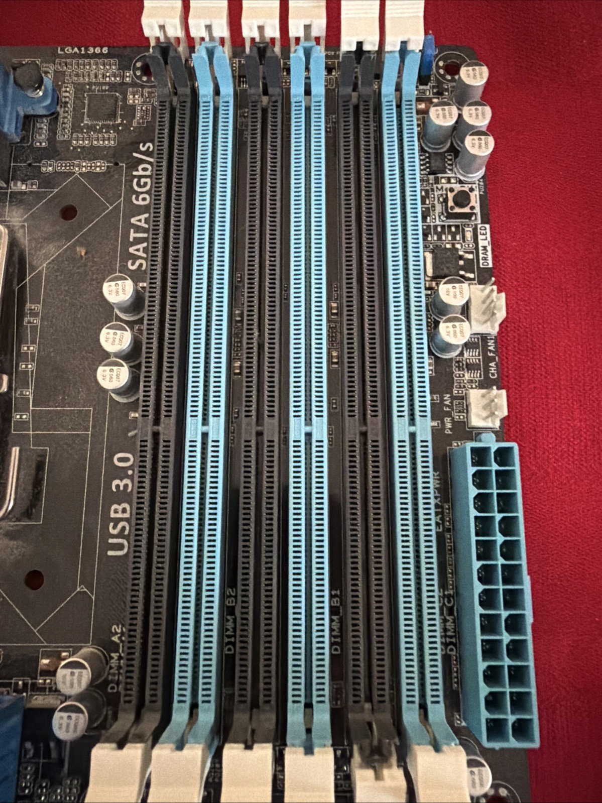 ASUS P6X58-E LGA1366 DDR3 MOTHERBOARD Used