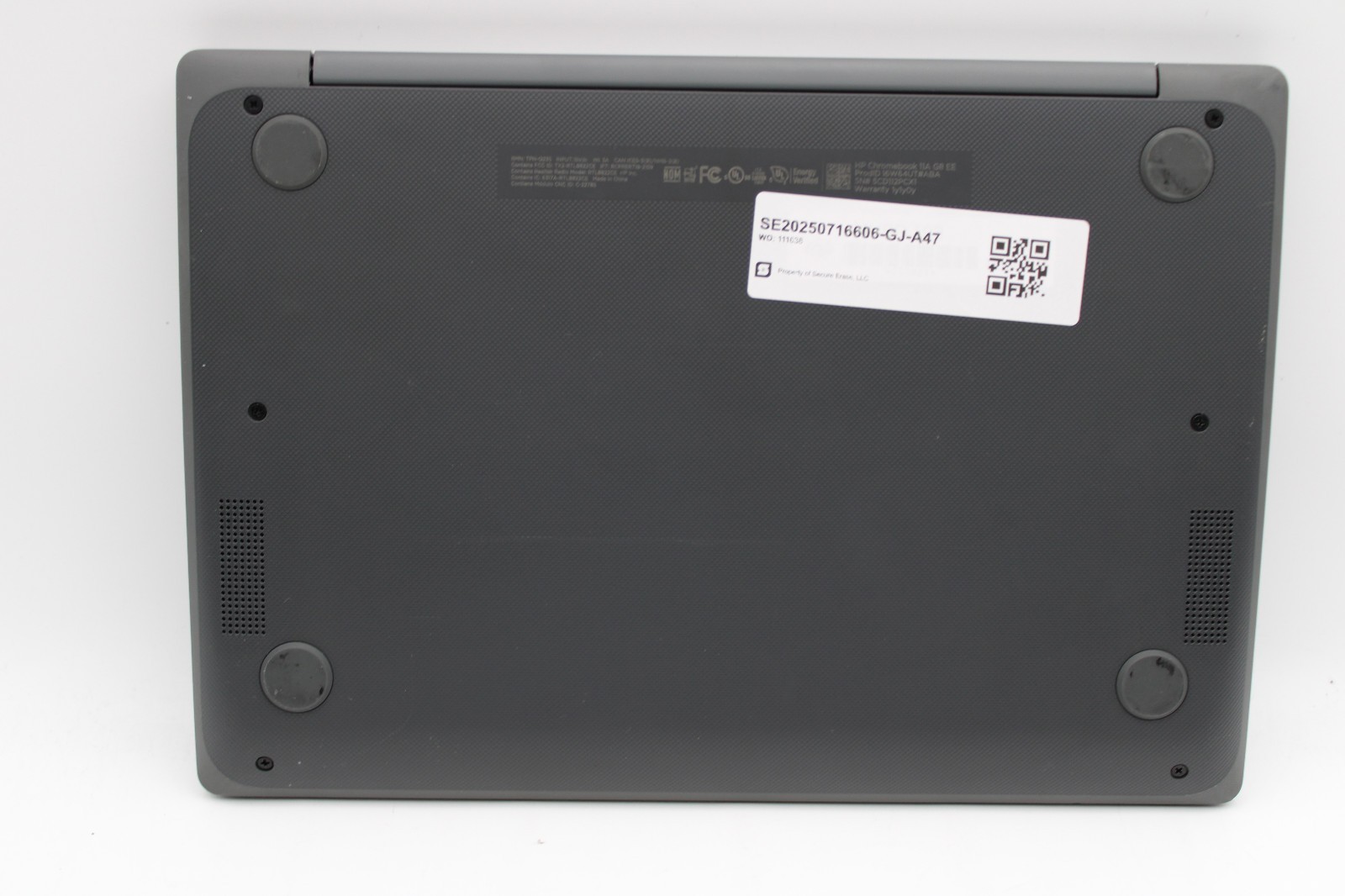 HP Chromebook 11a G8 EE A4-9120C Radeon R4 4GB RAM 32GB SSD Chrome OS