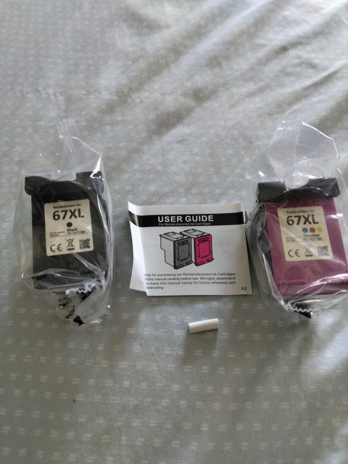 BRAND NEW IN BOX 2 PACK cartridges 67XL High Yield Black Ink & 61 Tri-Color Ink