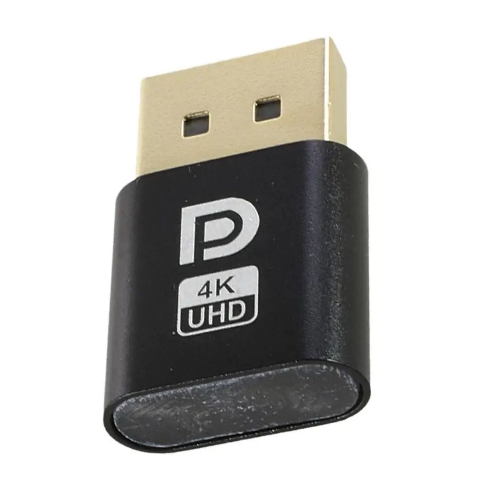 1PC 4K DP DisplayPort Dummy Plug – Virtual Display Adapter for PC Graphics Card