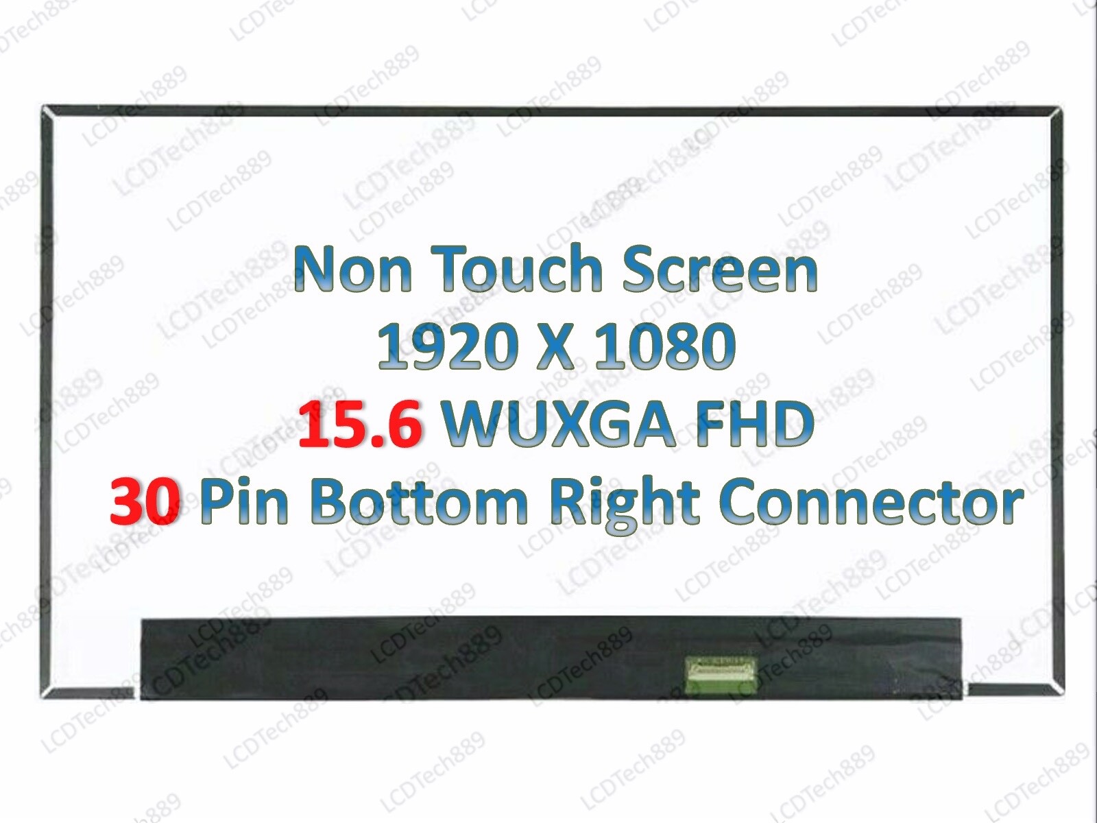 New Display Dell Model# P104F P104F005 CN-0067PP 067PP 15.6″ HD LCD LED Screen