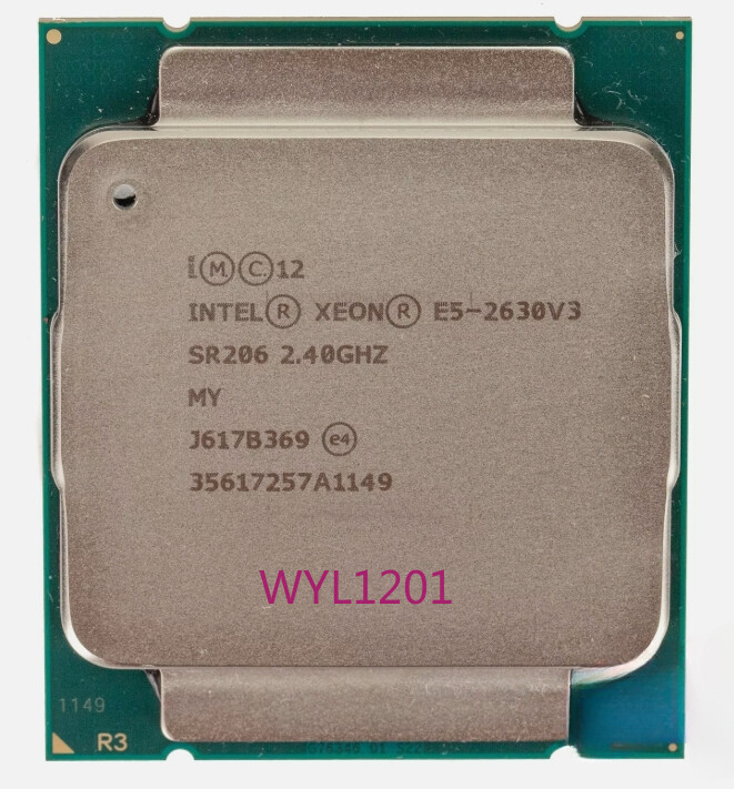 Intel Xeon E5-2630 V3 2.4GHz 8 Core 20MB SR206 LGA2011-3 85W CPU Processor