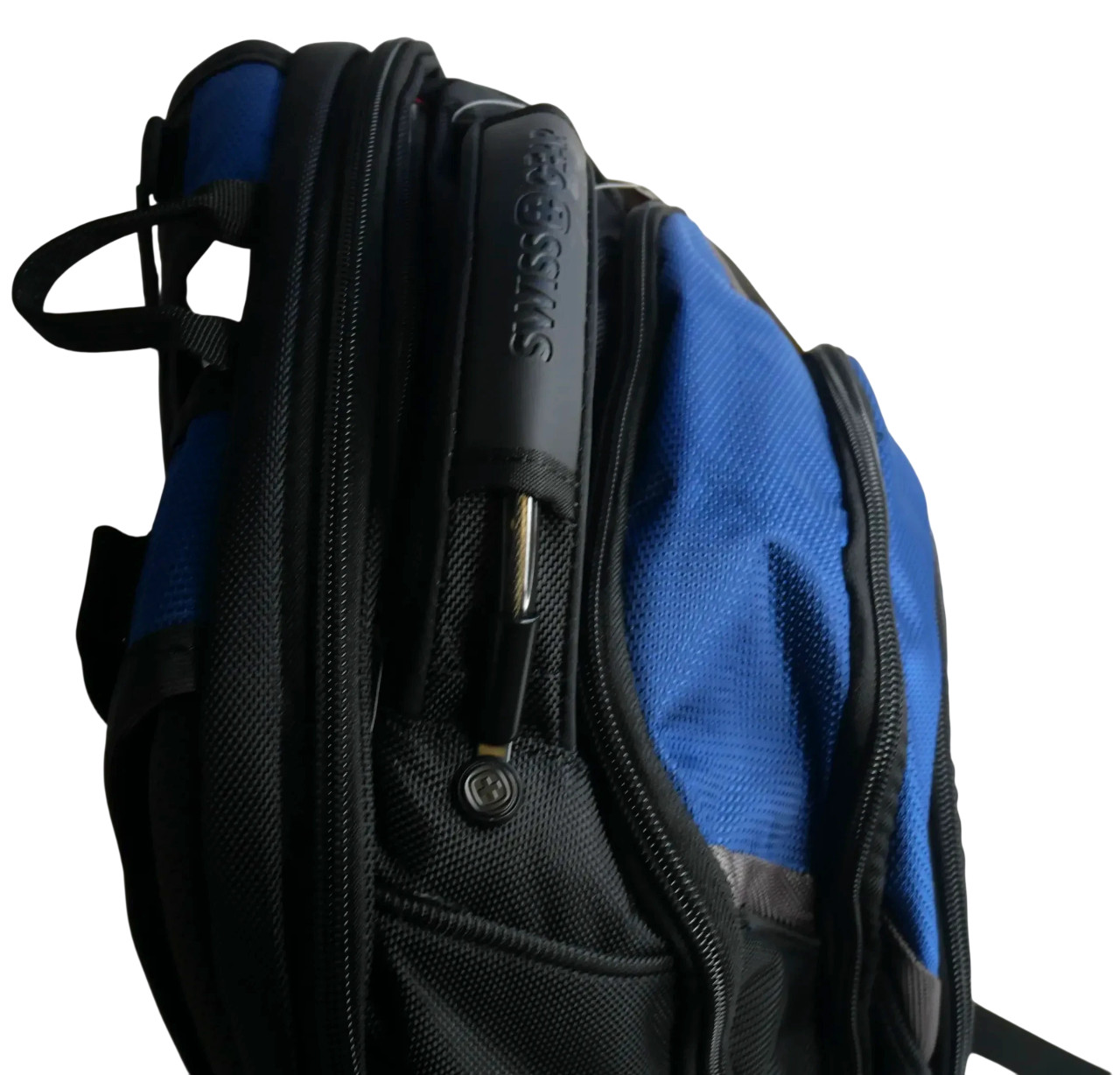 SwissGear – Laptop Backpack Black and blue navy – Free shipping