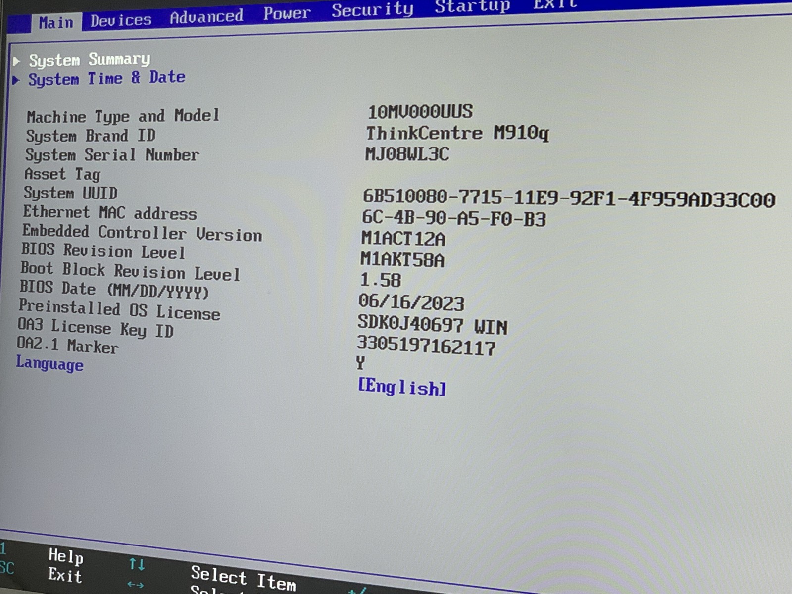 Lenovo ThinkCentre M910q Core i7-7700T 2.9GHz 16GB RAM NO HDD NO OS Good