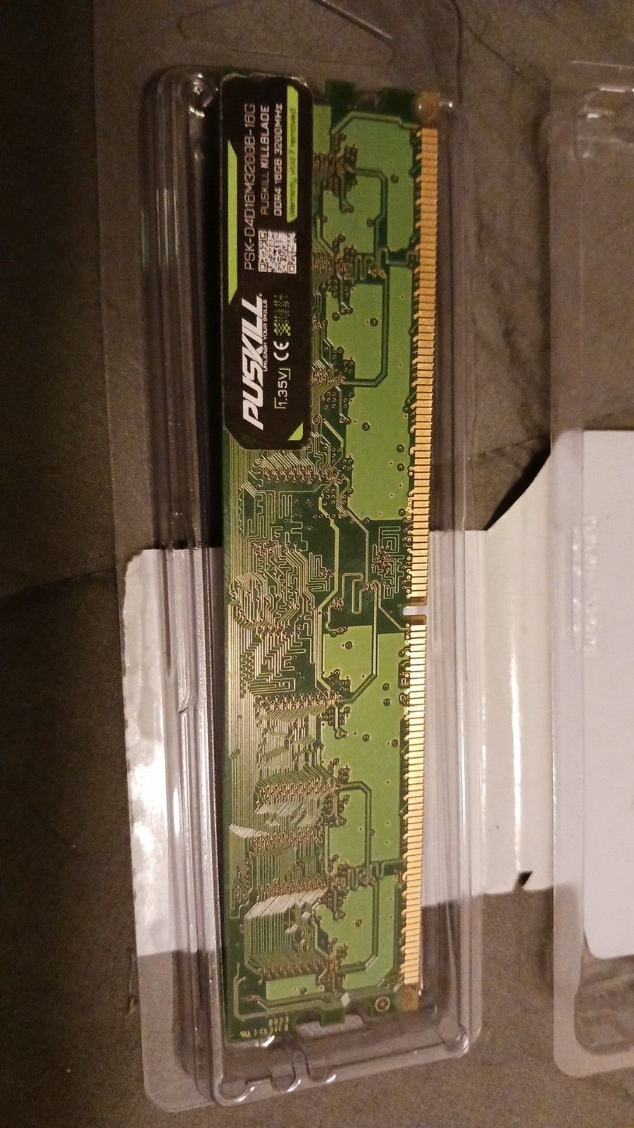 PUSKILL DDR4 32GB (2x16GB) 3200MHz PC RAM | CL16-18-18-42 | 1.35V PLEASE READ