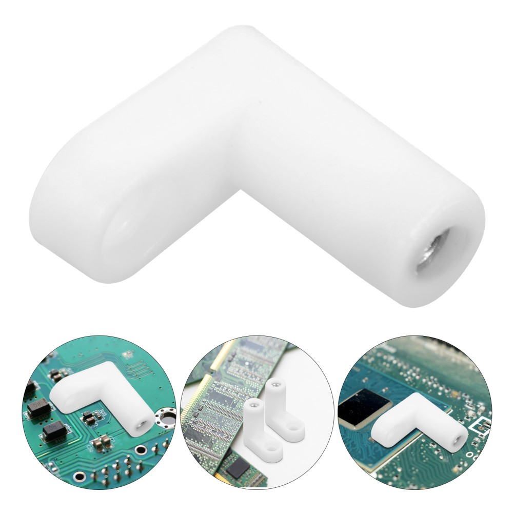 ABS Plastic Pcb Standoff Kit White 50Set Durable Insulated Board Support
