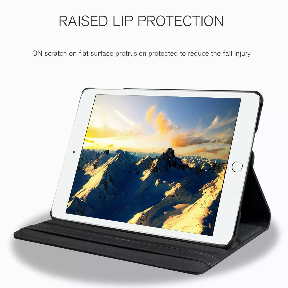 For Apple iPad 7th 8th 9th 10.2″ Case 360 Degrees Rotating PU Leather Cover