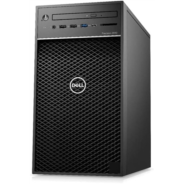 Dell Precision 3640 Tower (16GB, 512GB SSD, i7-10700 2.9GHz) Win11P, Black