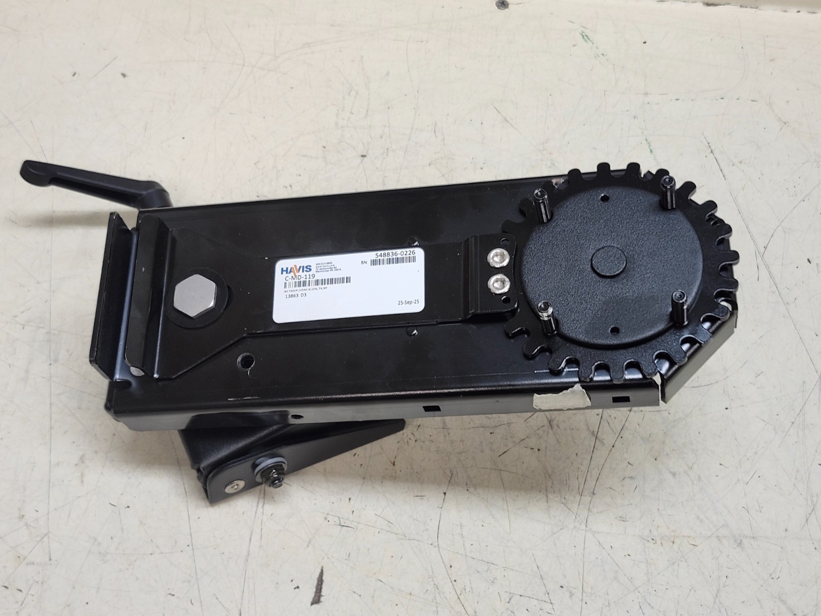 Havis 11″ Slide Out Locking Swing Arm W/ Motion Device Adapter P/N: C-MD-119