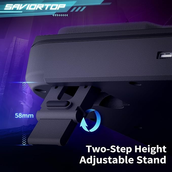 Saviortop Gaming Laptop Cooling Pad: High-Speed 3500 RPM Laptop Cooler, V.2026