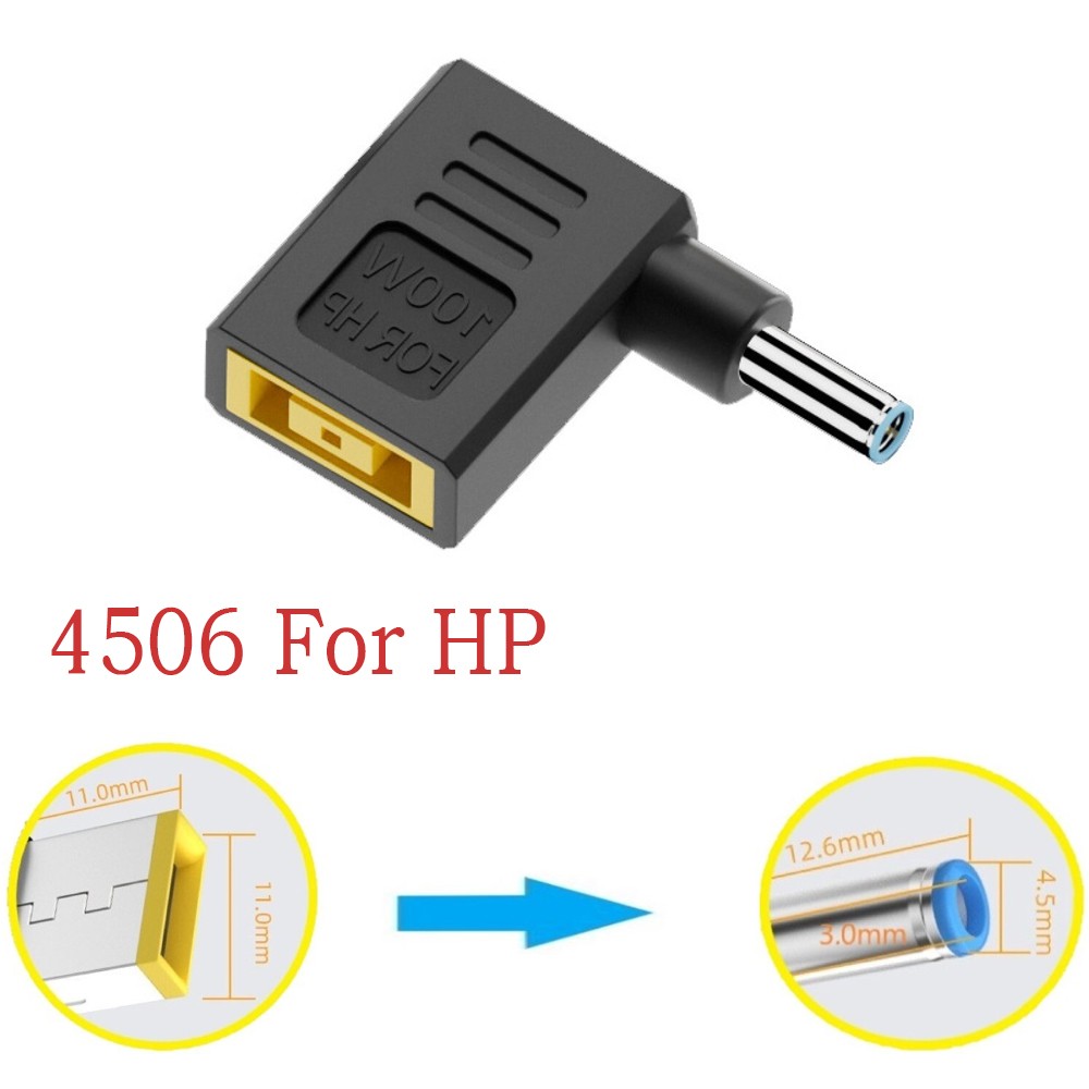 5x 100W 11mm/Female 1145 Laptop Charger Converter Power Charging Cable Adapter