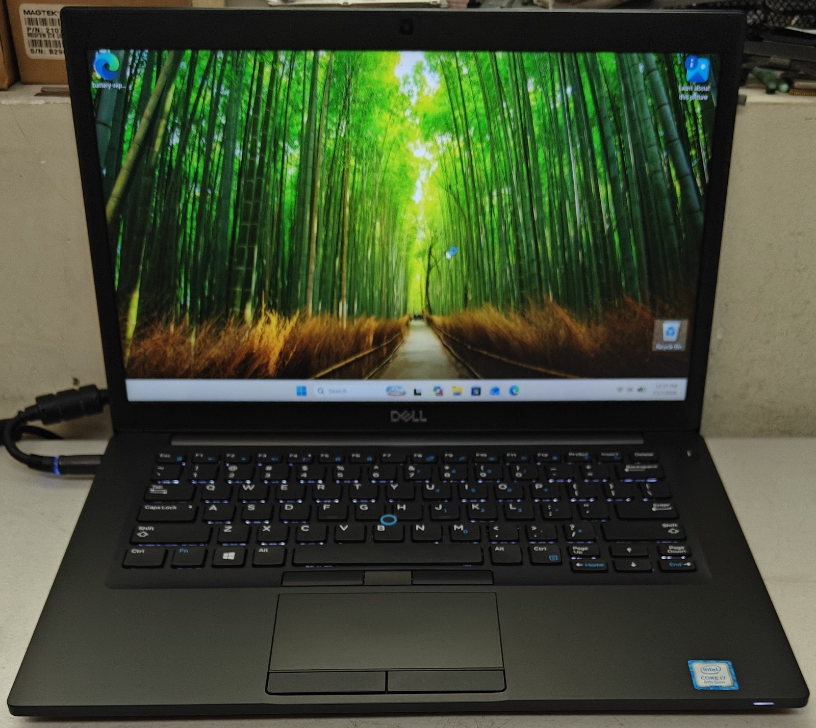 Dell Latitude 7490 i7-8650u 1.9GHz, 16GB RAM, 256GB NVMe, Windows 11 Pro